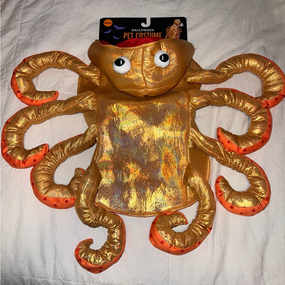 Halloween Octopus Pet Costume